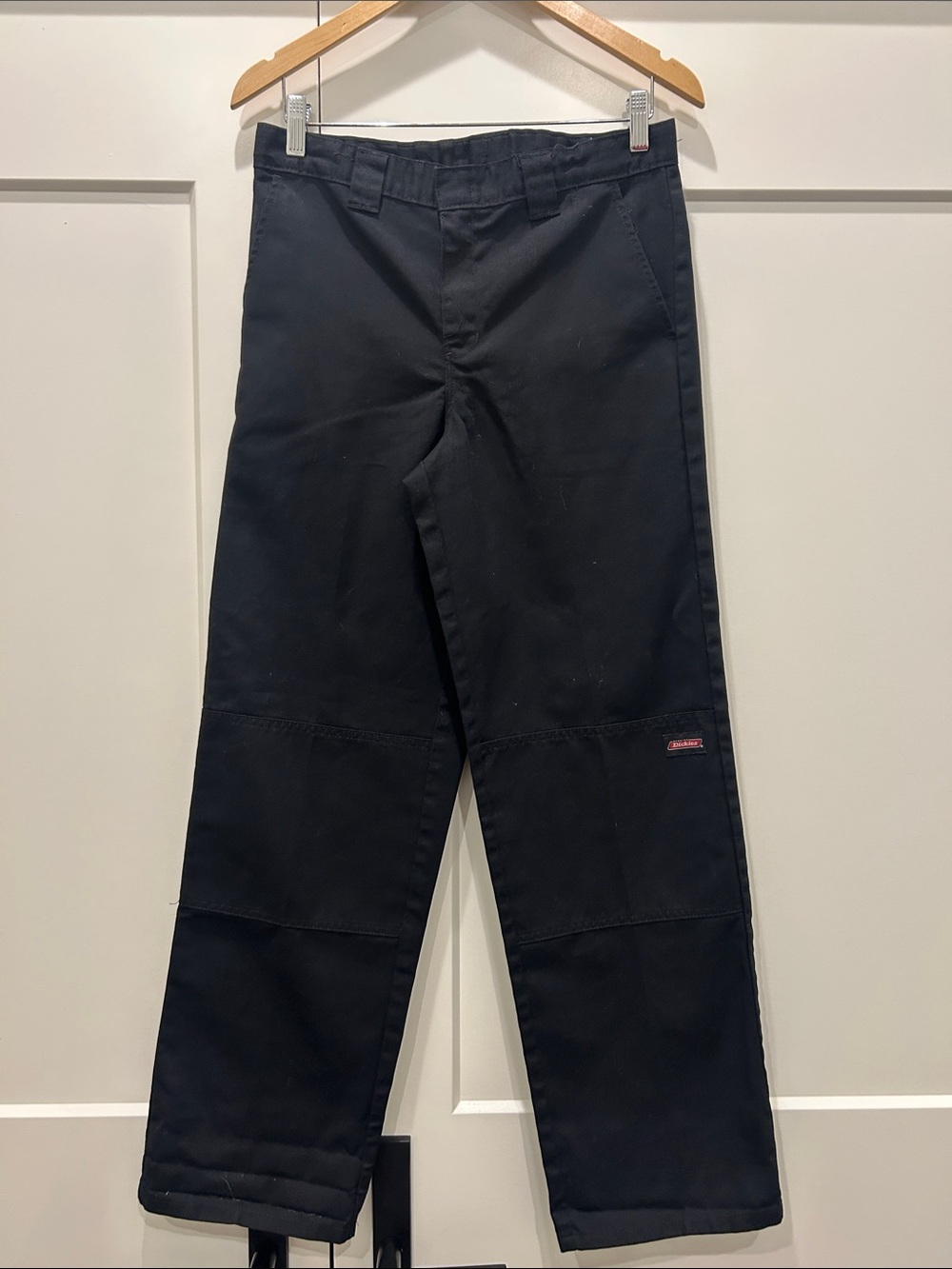 Dickies black double knee size 18